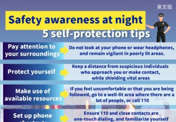 Safety awareness at night 5 self-protection tips