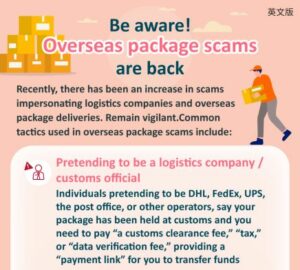 Be aware! Overseas package scams are back
