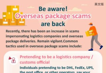Be aware! Overseas package scams are back