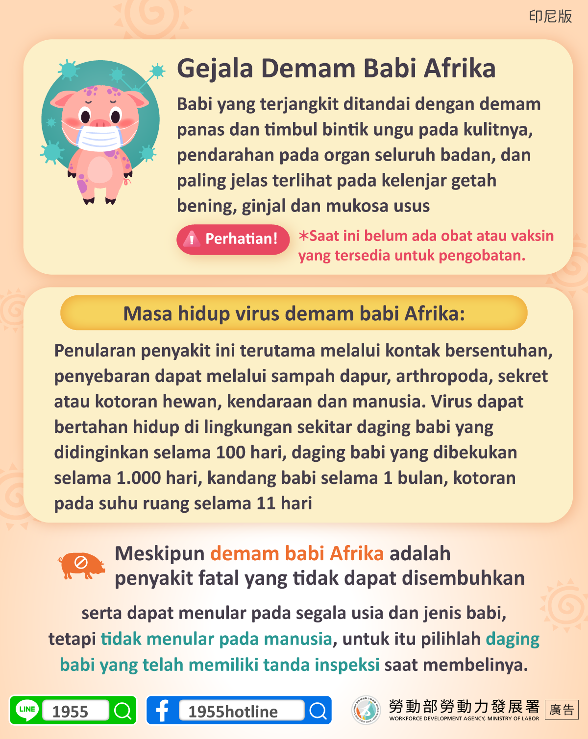 Gejala Demam Babi Afrika