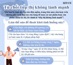 Từ chối tiếp thị không lành mạnh