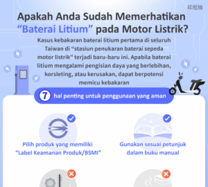 Apakah Anda Sudah Memerhatikan “Baterai Litium” pada Motor Listrik?