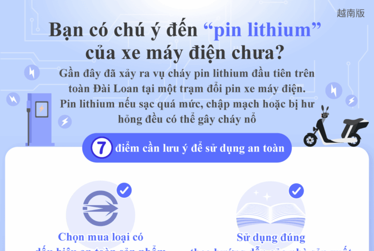 Bạn có chú ý đến “pin lithium” của xe máy điện chưa?