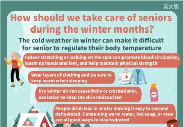 How should we take care of seniors during the winter months?