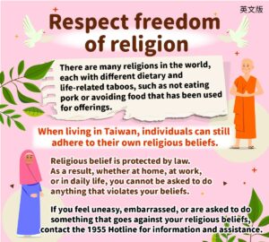 Respect freedom of religion