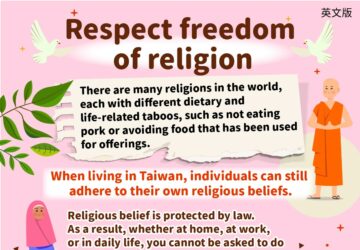 Respect freedom of religion