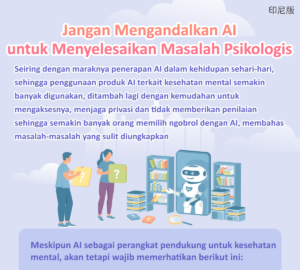 Jangan Mengandalkan AI untuk Menyelesaikan Masalah Psikologis