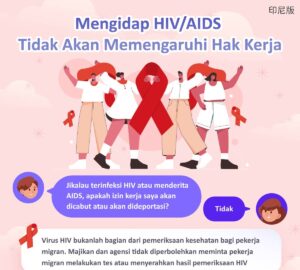 Mengidap HIV/AIDS Tidak Akan Memengaruhi Hak Kerja