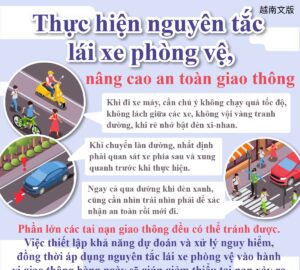Thực hiện nguyên tắc lái xe phòng vệ, nâng cao an toàn giao thông