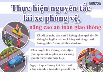 Thực hiện nguyên tắc lái xe phòng vệ, nâng cao an toàn giao thông