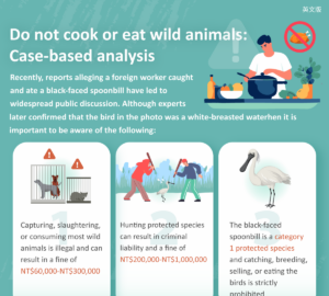 Do not cook or eat wild animals: Case-based analysis