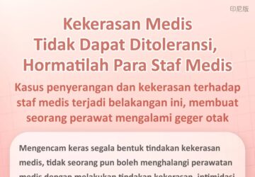 Kekerasan MedisTidak Dapat Ditoleransi, Hormatilah Para Staf Medis