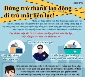 Đừng trở thành lao động di trú mất liên lạc!