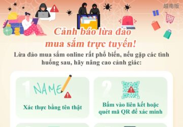 Cảnh báo lừa đảomua sắm trực tuyến!