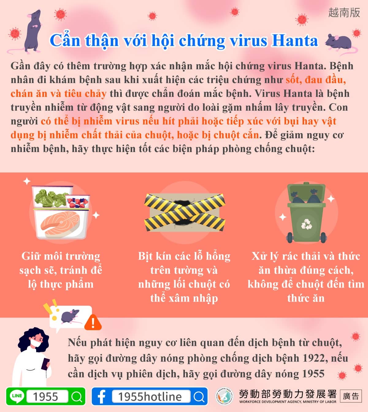 Cẩn thận với hội chứng virus Hanta