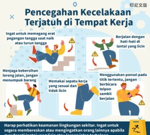 Pencegahan Kecelakaan Terjatuh di Tempat Kerja