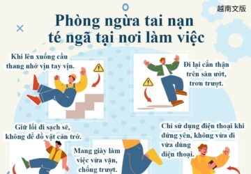 Phòng ngừa tai nạn té ngã tại nơi làm việc