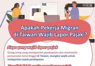 Apakah Pekerja Migran di Taiwan Wajib Lapor Pajak ?