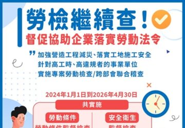 賴總統就職兩周年 勞動部盤點五大成果　提醒雇主掌握育兒、職安與留才新制