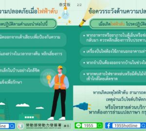 ข้อควรระวังด้านความปลอดภัยเมื่อไฟฟ้าดับ