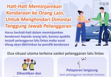 Hati-Hati Meminjamkan Kendaraan ke Orang Lain, Untuk Menghindari Dimintai Tanggung Jawab Pelanggaran