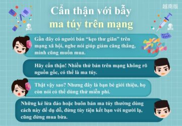 Cẩn thận với bẫy ma túy trên mạng