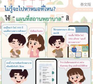 ไม่รู้จะไปหาหมอที่ไหน? ใช้ “แผนที่สถานพยาบาล” สิ