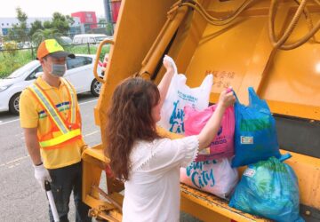 Hướng dẫn nhanh về túi đựng rác ở Đài Bắc. photo/Taipei City Government