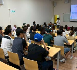 明志科大攜手新北勞工局、北富銀 移工華語課程融入反詐騙與安全匯兌教育。圖／明志科大