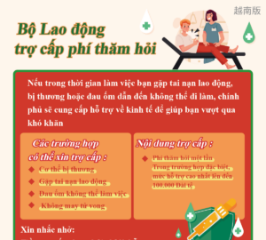 Bộ Lao động trợ cấp phí thăm hỏi