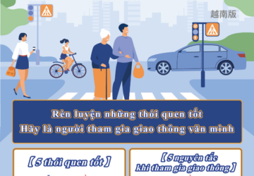 Rèn luyện những thói quen tốt Hãy là người tham gia giao thông văn minh