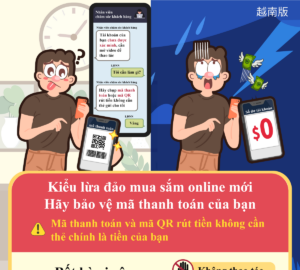Kiểu lừa đảo mua sắm online mớiHãy bảo vệ mã thanh toán của bạn