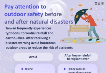 Pay attention to outdoor safety before and after natural disasters