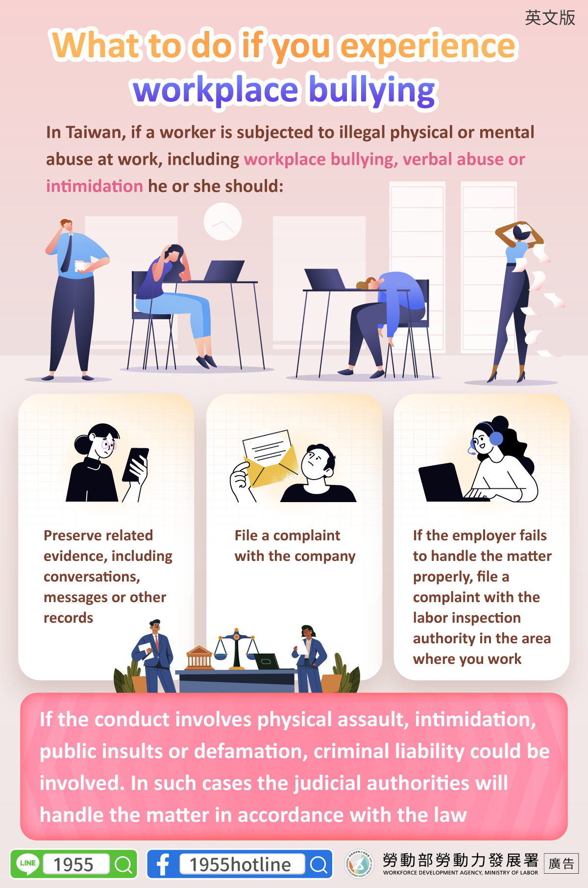 What to do if you experience workplace bullying
