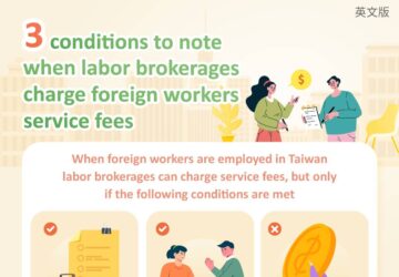 3 conditions to note when labor brokerages charge foreign workers service fees