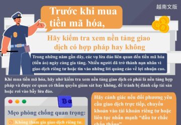 Trước khi mua tiền mã hóa, Hãy kiểm tra xem nền tảng giao dịch có hợp pháp hay không