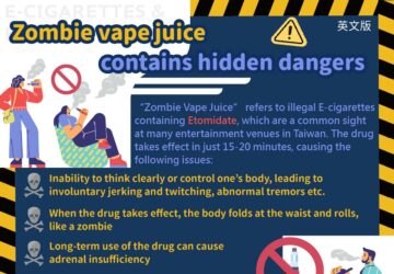 Zombie vape juice contains hidden dangers