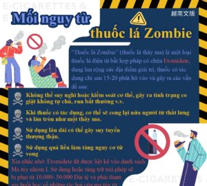 Mối nguy từ thuốc lá Zombie