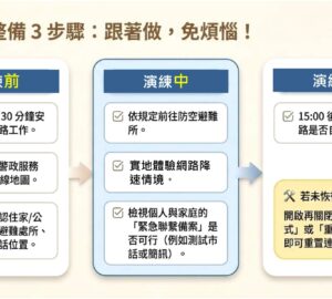 行動斷網8月分兩日14縣市演練