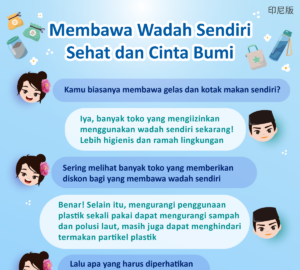 Membawa Wadah Sendiri Sehat dan Cinta Bumi