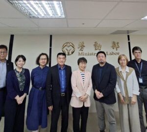 劉世芳拜會勞動部共商打擊非法仲介洪申翰：推動公平招募 降低失聯風險