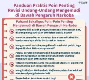 Panduan Praktis Poin Penting Revisi Undang-Undang Mengemudi di Bawah Pengaruh Narkoba