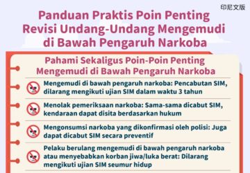 Panduan Praktis Poin Penting Revisi Undang-Undang Mengemudi di Bawah Pengaruh Narkoba
