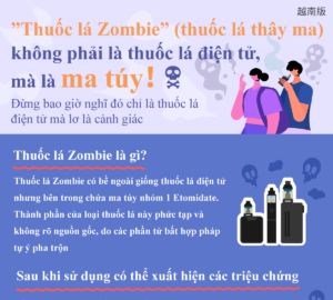 Thuốc lá Zombie” (thuốc lá thây ma) không phải là thuốc lá điện tử, mà là ma túy！