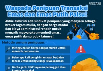 Waspada Penipuan Transaksi Emas dan Emas Putih Palsu!
