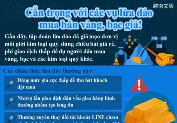 Cẩn trọng với các vụ lừa đảo mua bán vàng, bạc giả!