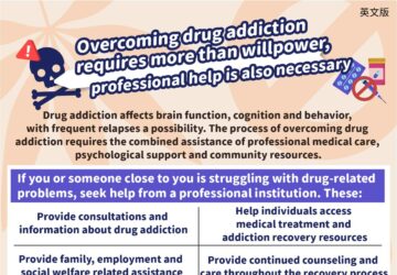 Overcoming drug addiction requires more than willpower, professional help is also necessary