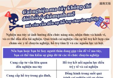 Cai nghiện ma túy không chỉ đòi hỏi ý chí mạnh mẽ mà còn cần đến sự hỗ trợ chuyên nghiệp