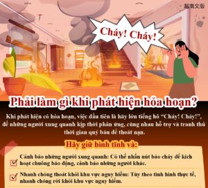 Phải làm gì khi phát hiện hỏa hoạn?