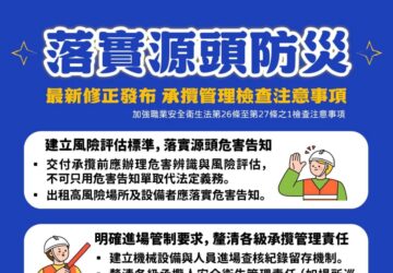 強化風險評估 平行發包統合責任